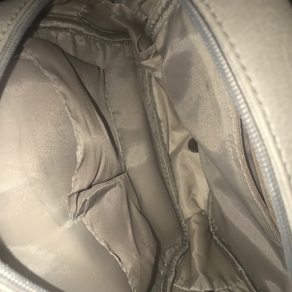 Grey & silver backpack - Picture 2 of 2